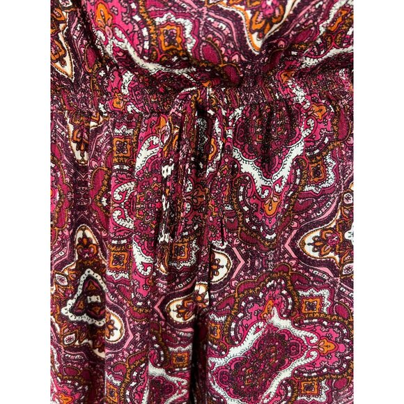 Vintage-Inspired Ambiance Paisley Print Romper S - Picture 15 of 16
